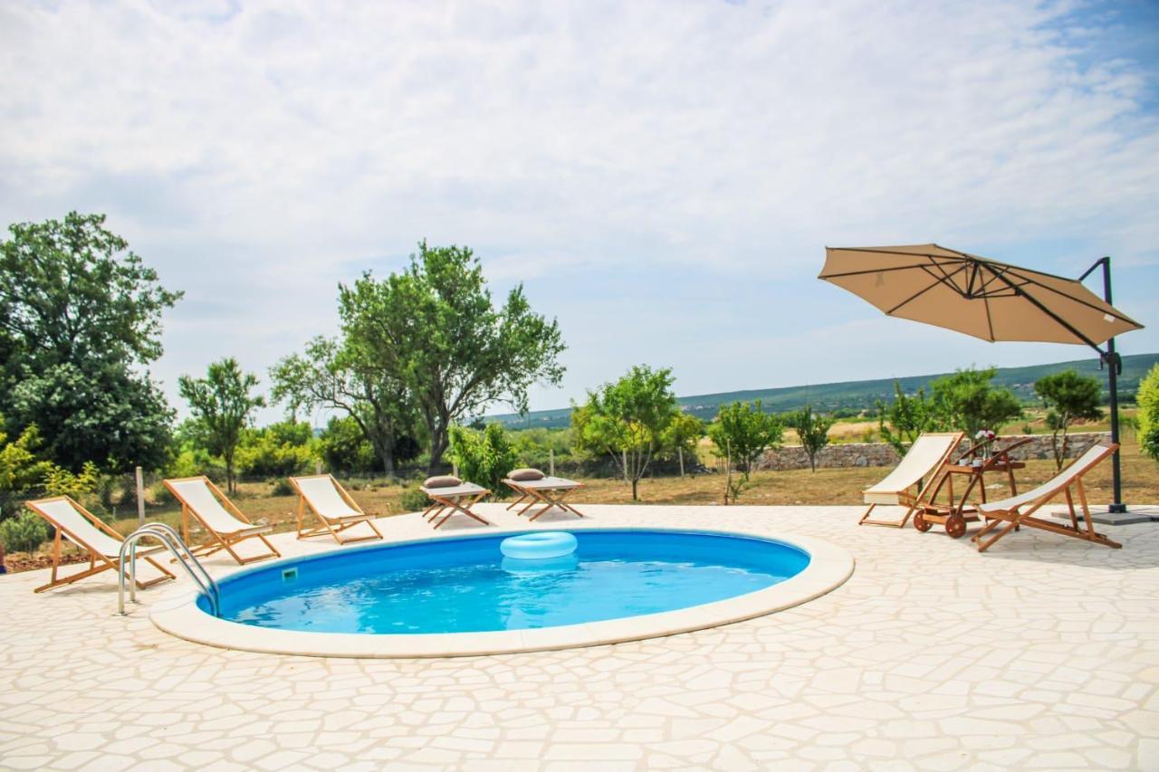 Villa Stone Pearl With Heated Swimming Pool Sveti Filip i Jakov Dış mekan fotoğraf