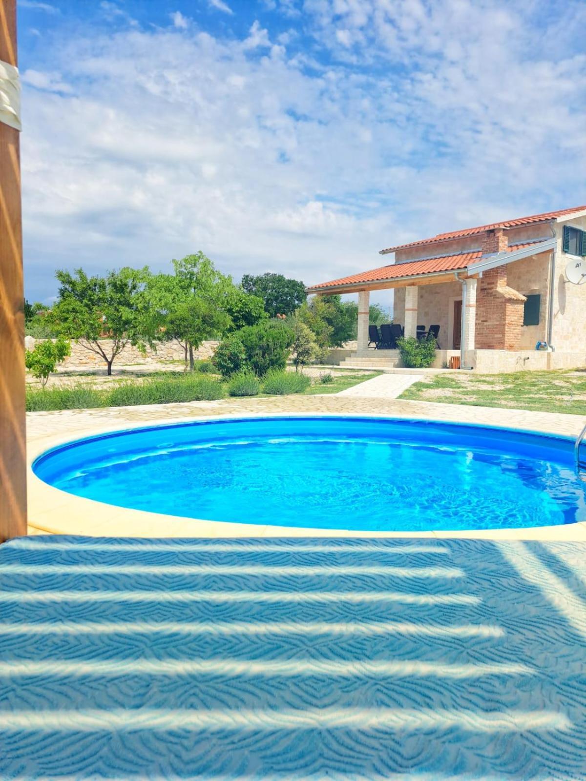Villa Stone Pearl With Heated Swimming Pool Sveti Filip i Jakov Dış mekan fotoğraf